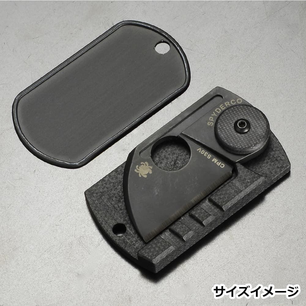 Spyderco ドッグタグナイフ DOG TAG FOLDER 折りたたみナイフ