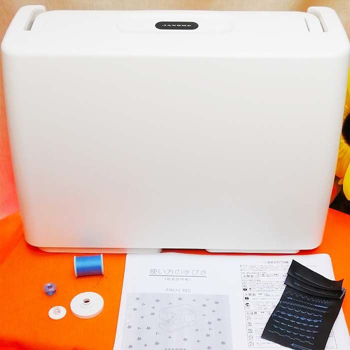 ◇簡単操作◇JANOME家庭用ミシン EQULE980】整備済み品 現品管理番号