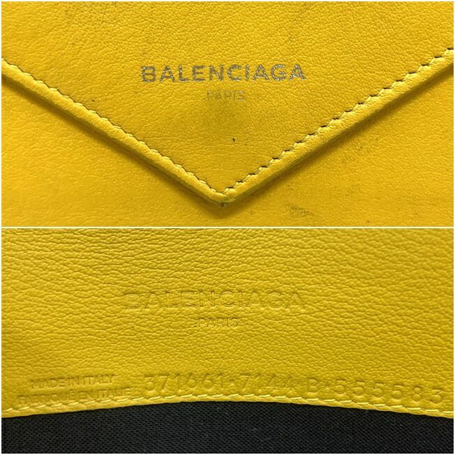 BALENCIAGA バレンシアガ ペーパー マニー ジップアラウンド 長財布