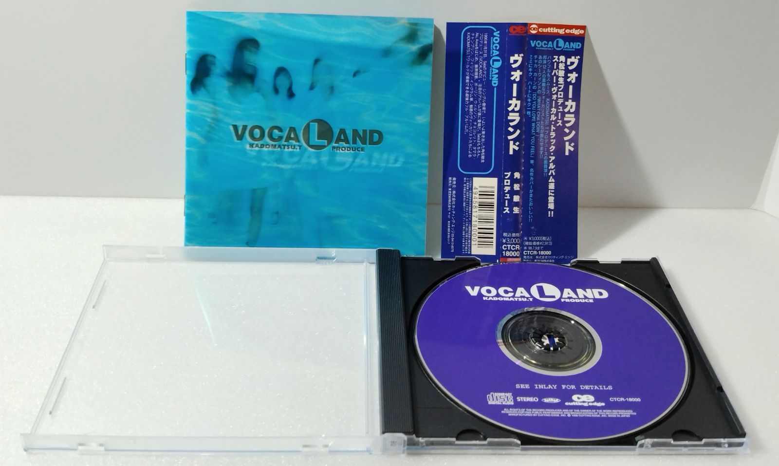 帯付 CD 】ヴォーカランド 角松敏生プロデュース VOCALAND