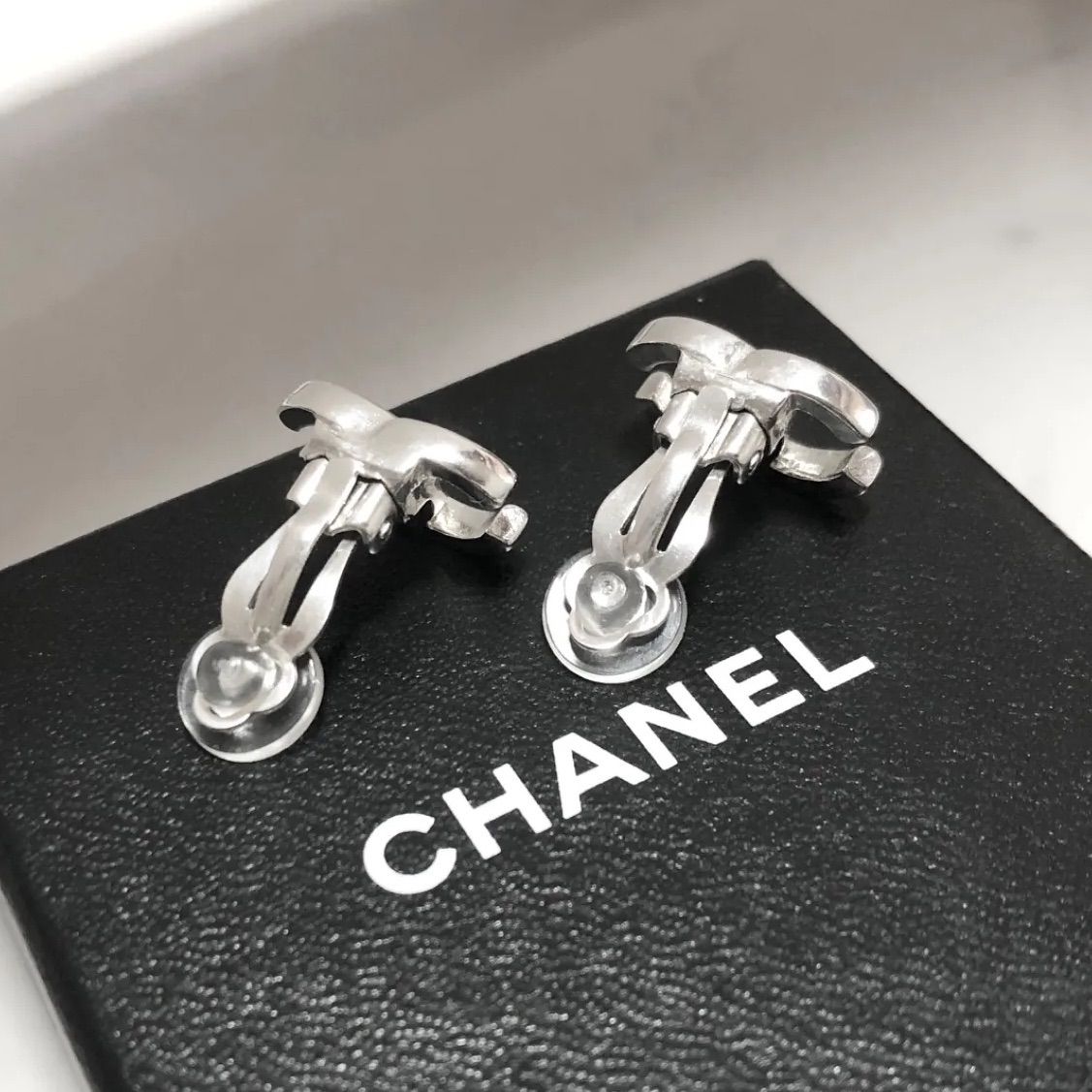 定番大特価 【CHANEL/シャネル】イヤリング シルバーゴールド シルバー