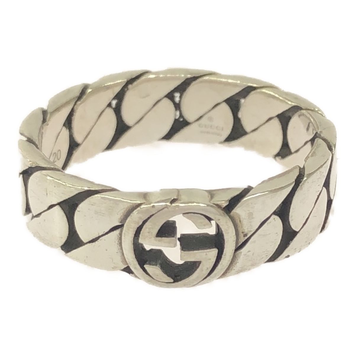 GUCCI グッチ リング インターロッキングG 指輪 アクセサリー スターリングシルバー 661513 シルバー Ag925 イタリア製