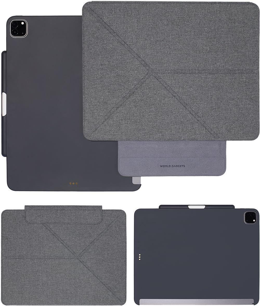 MagFolio MagFlo対応 ファブリック製 iPad Pro用保護ケース アウターとインナーの二重のケースでiPadを保護 Magic Keyboardに対応 ワールドガジェッツ iPad P 12.9 iPad Pro 2021 2025