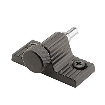 Prime-Line Products U 9849 Sliding Door Lock Twist-In Black Finish by Prime-Line Products