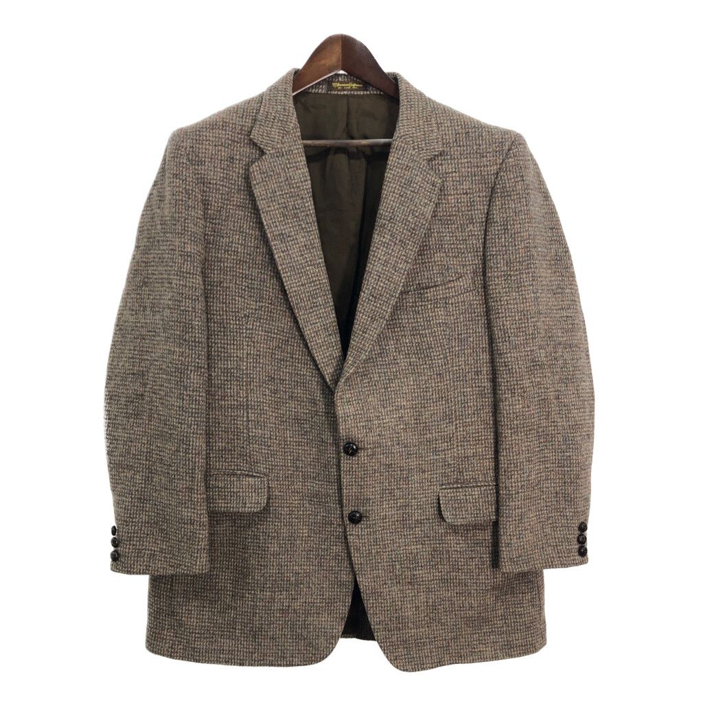 90s harristweed テーラードジャケット　ブラウン 90年代 90s オービス イングランド製 英国製 イギリス製