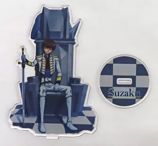 中古】アクリルスタンド・アクリルパネル 枢木スザク アクリルスタンド 
