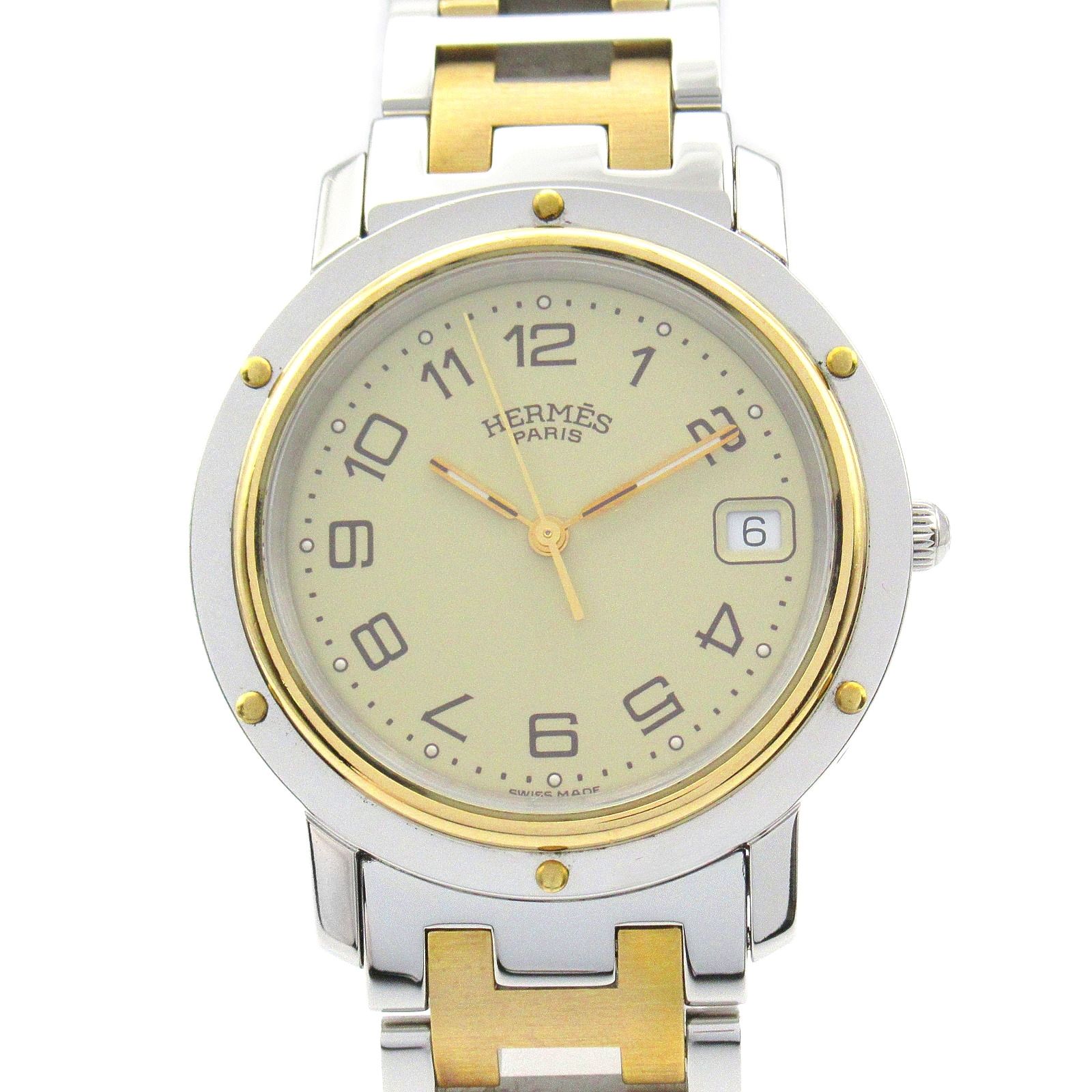エルメス クリッパーコンビ 腕時計 - メルカリ
