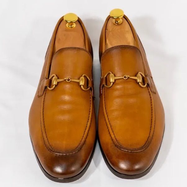 現行・極美品】GUCCI ヨルダーン ビットローファー 8 メンズ