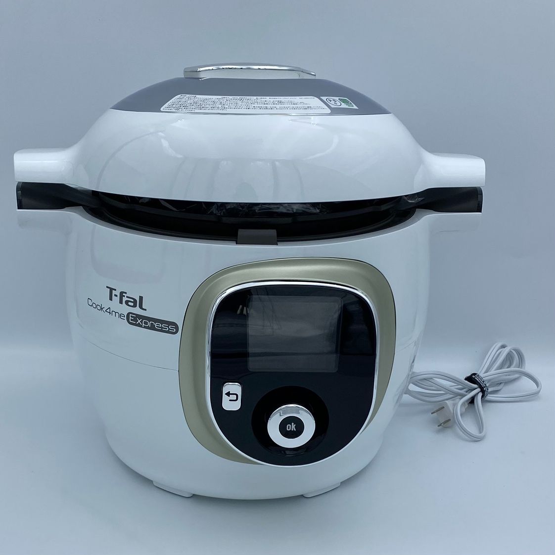 稼働美品】ティファール/T-fal/クックフォーミー エクスプレス/Cook4me Express/電気圧力鍋/マルチクッカー/ホワイト系  白/CY8521JP/ 家電 (53-2024-0804-KO-003) - メルカリ