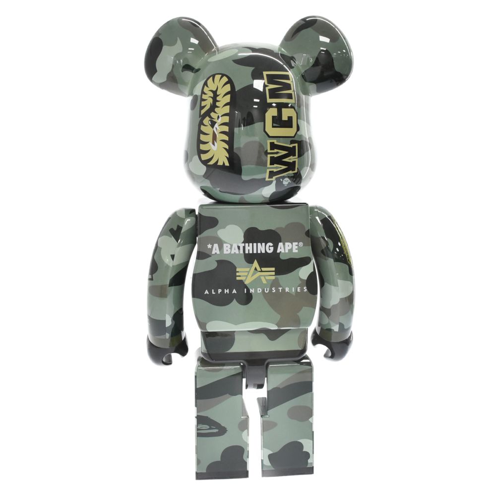 MEDICOM TOY (メディコムトイ) BE@RBRICK ×A BATHING APE (R)×Alpha