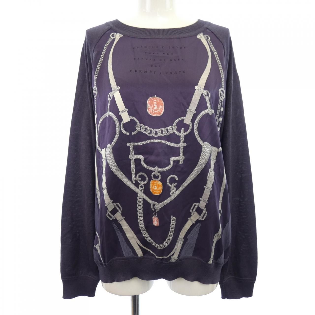 エルメス HERMES ETUDE POOR UNE PARURE DE GALA *86-7706 ツイルレーヌ. ニット