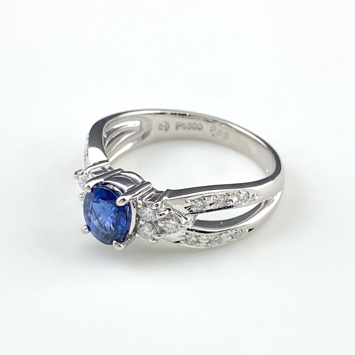 タサキ TASAKI サファイア デザインリング プラチナ 指輪 タサキ TASAKI サファイア デザインリング プラチナ 指輪