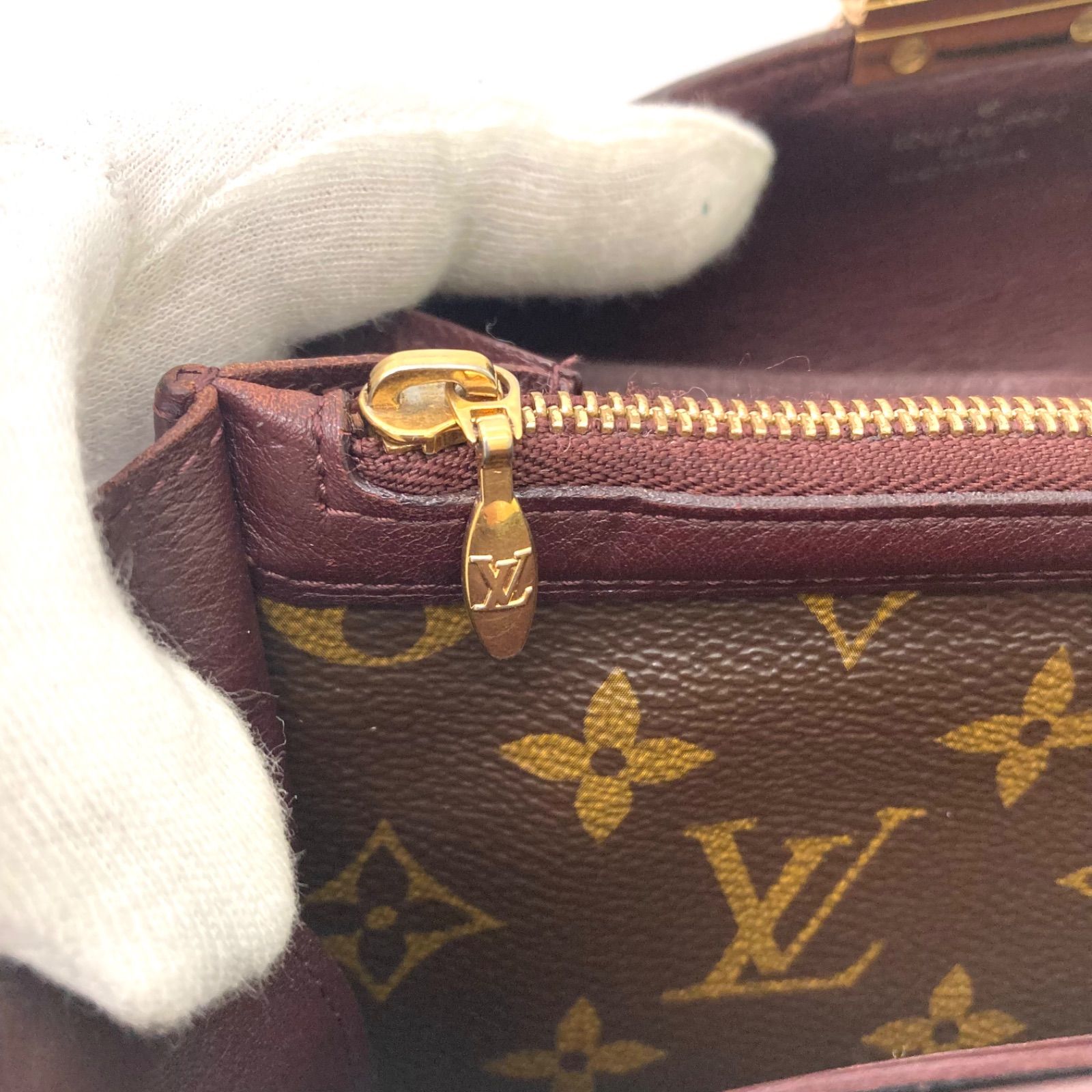 LOUIS VUITTON】ルイヴィトン ポルトフォイユエリゼ モノグラム