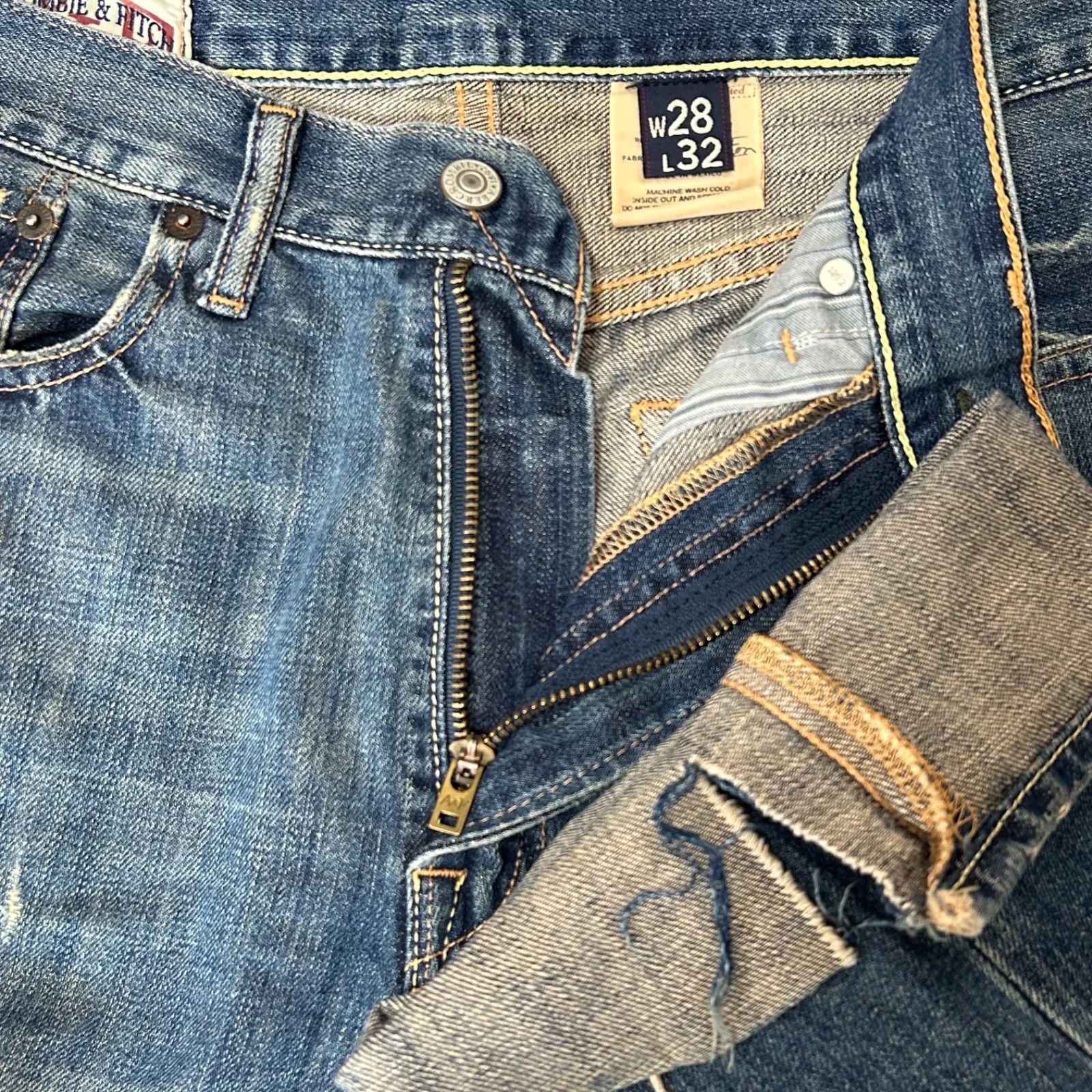 w^)b Abercrombie＆Fitch アバクロンビー＆フィッチ 5POCKET