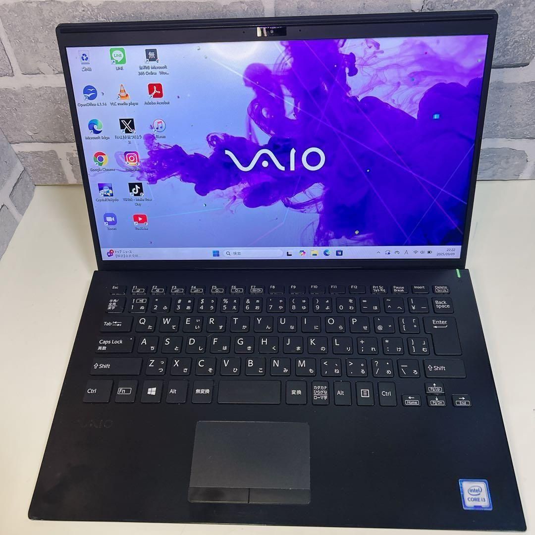 ❗週末 ❗ VAIO 軽量 薄型 第8世代 Win11 爆速SSD ノートパソコン AC付 CHRISTIANNAURATH_COM_BR