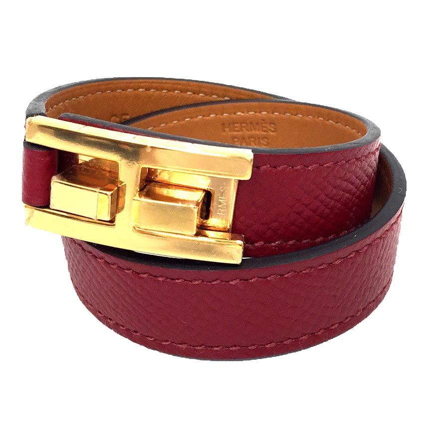 HERMES エルメス ドラッグ ドゥブルトゥール T1サイズ レザー 