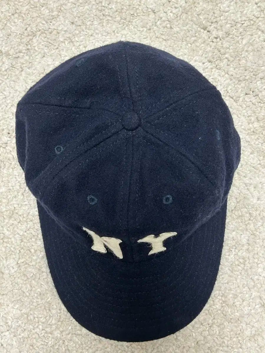 避ける フィールド フランネル ウール キャップ N Y