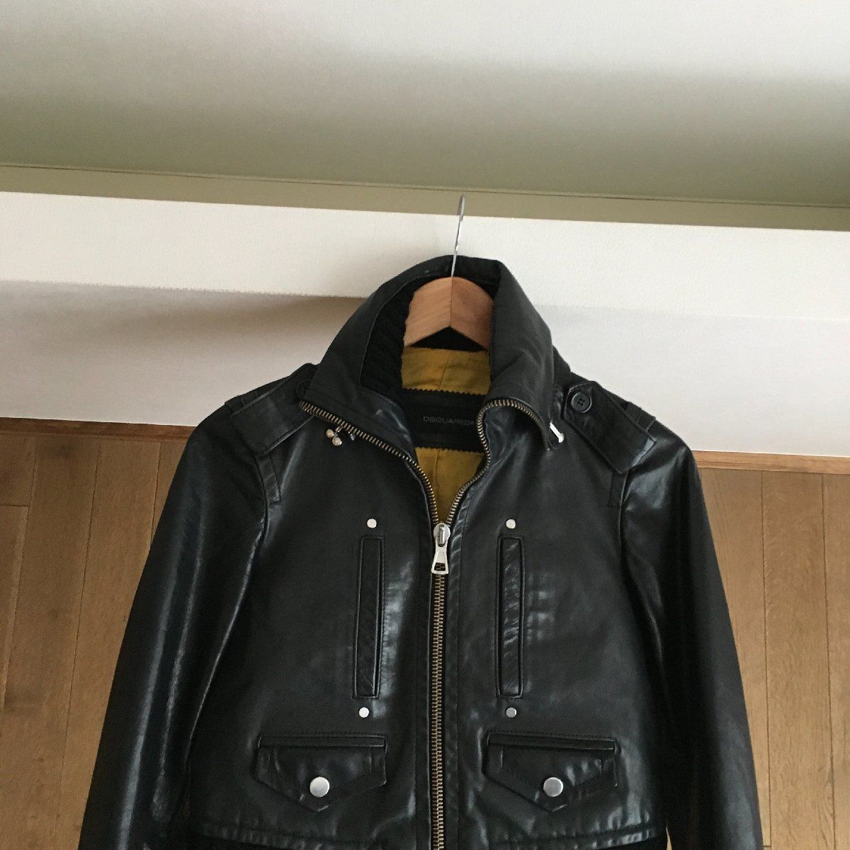 ディースクエアード(DSQUARED2)ディースクエアード ライダースジャケット 衣料品 アウター  レディース｜2120700028291｜【公式】新品中古どちらもブランドの通販ならブランドオフ・オンラインストア| BRAND OFF Online  Store