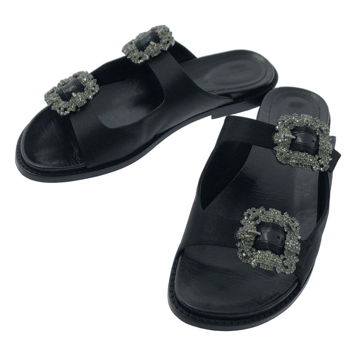 美品】 MANOLO BLAHNIK / マノロブラニク | STURLUSHANGI / レザー