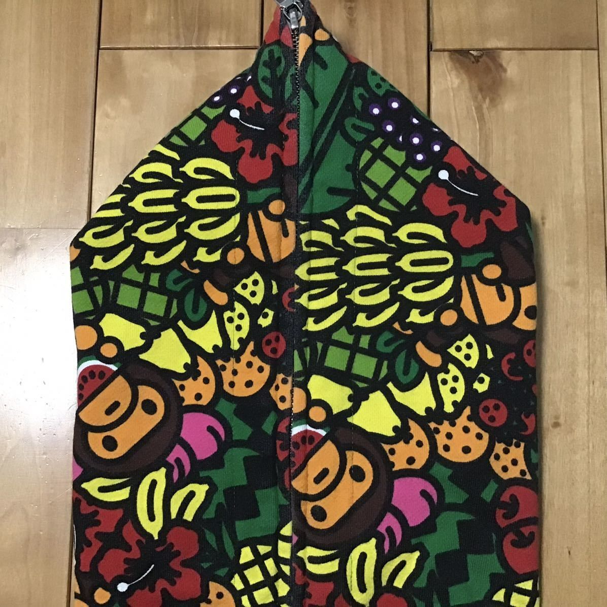 Tropical milo フルジップ パーカー Sサイズ a bathing ape BAPE full 