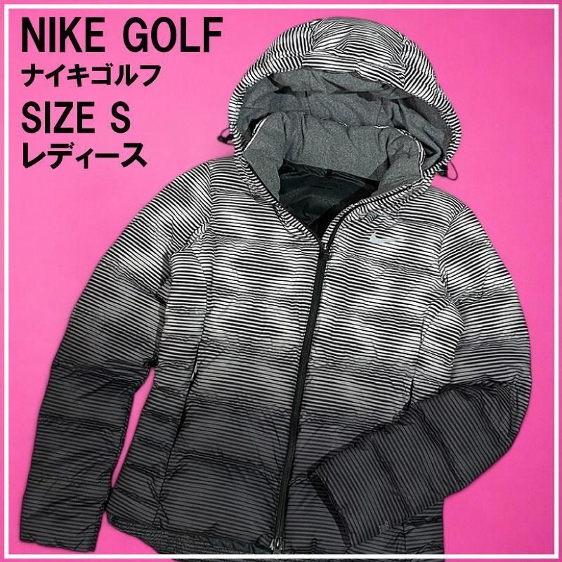 NIKE ナイキ ゴルフ ２way 長袖 中綿 ジャケット 柄 グレー S - メルカリ