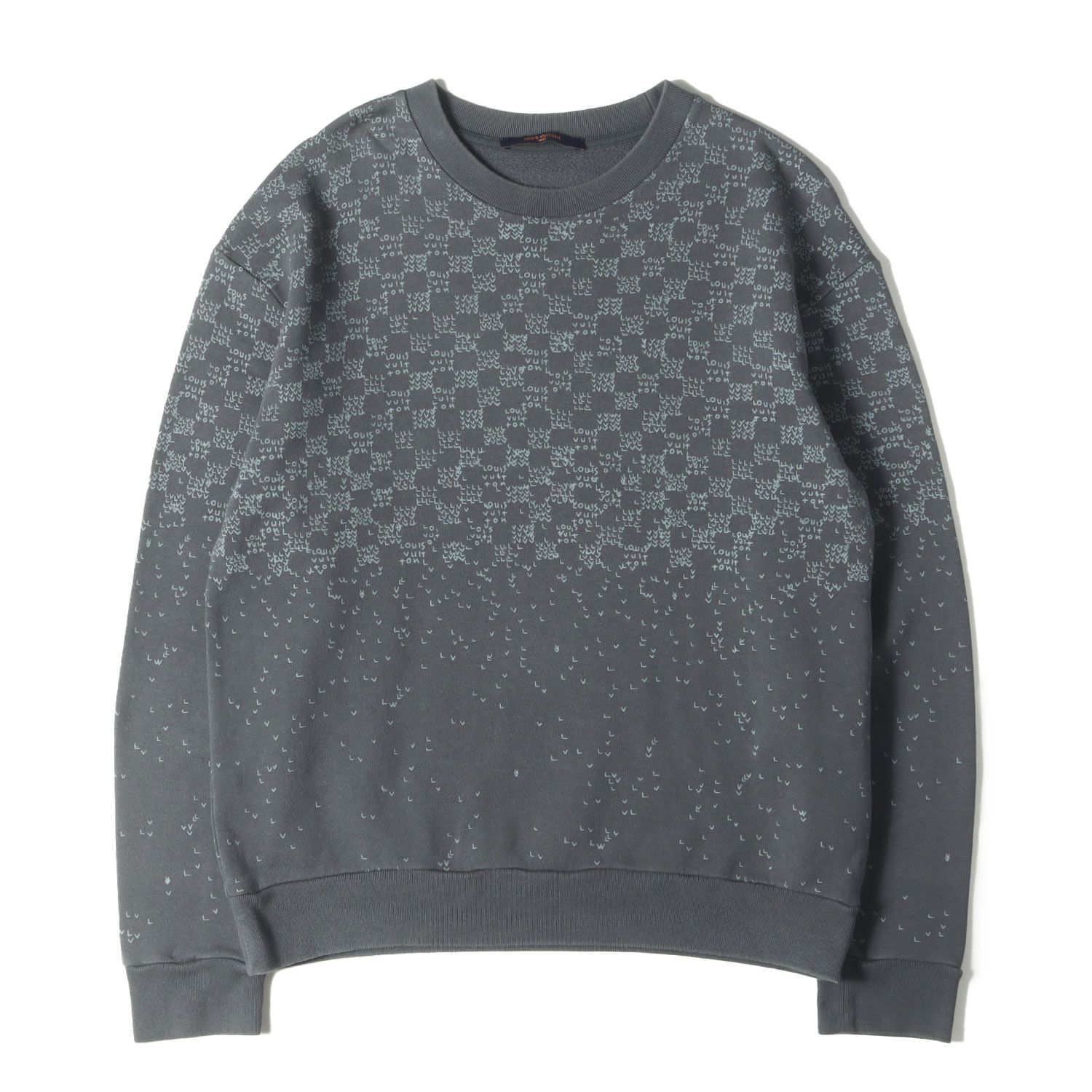 Louis Vuitton グレー スウェット XL Louis Vuitton グレー スウェット XL