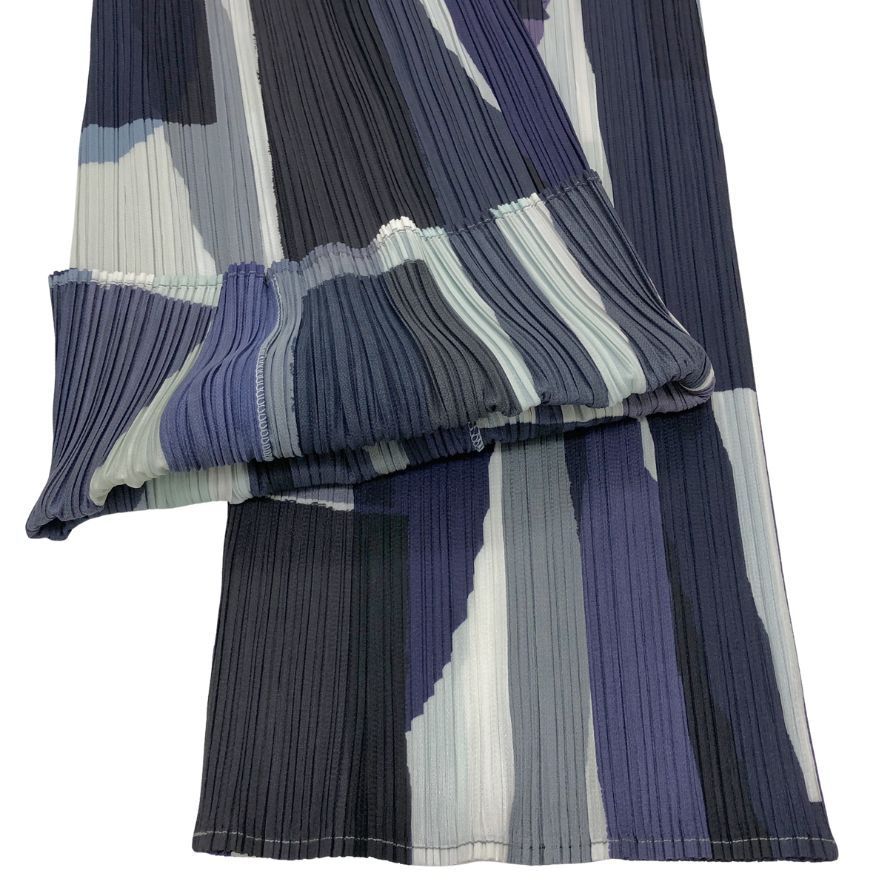 プリーツプリーズ モノグラムプリーツストレートパンツ 30周年記念 AFB10 DECORATOM_COM_BR