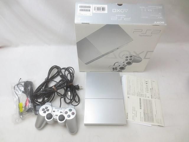 中古品 ゲーム プレイステーション2 PS2 本体 SCPH-90000 サテン