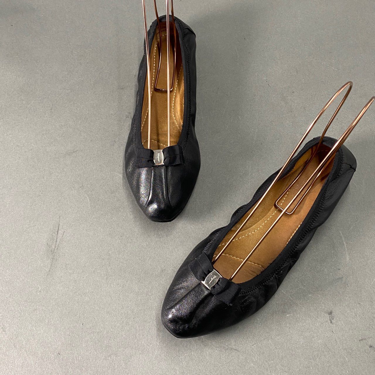 お値下げ！Ferragamo My joy バレエシューズ　5 1/2サイズ Ferragamo My joy バレエシューズ 5 1/2サイズ フェラガモ バレエ