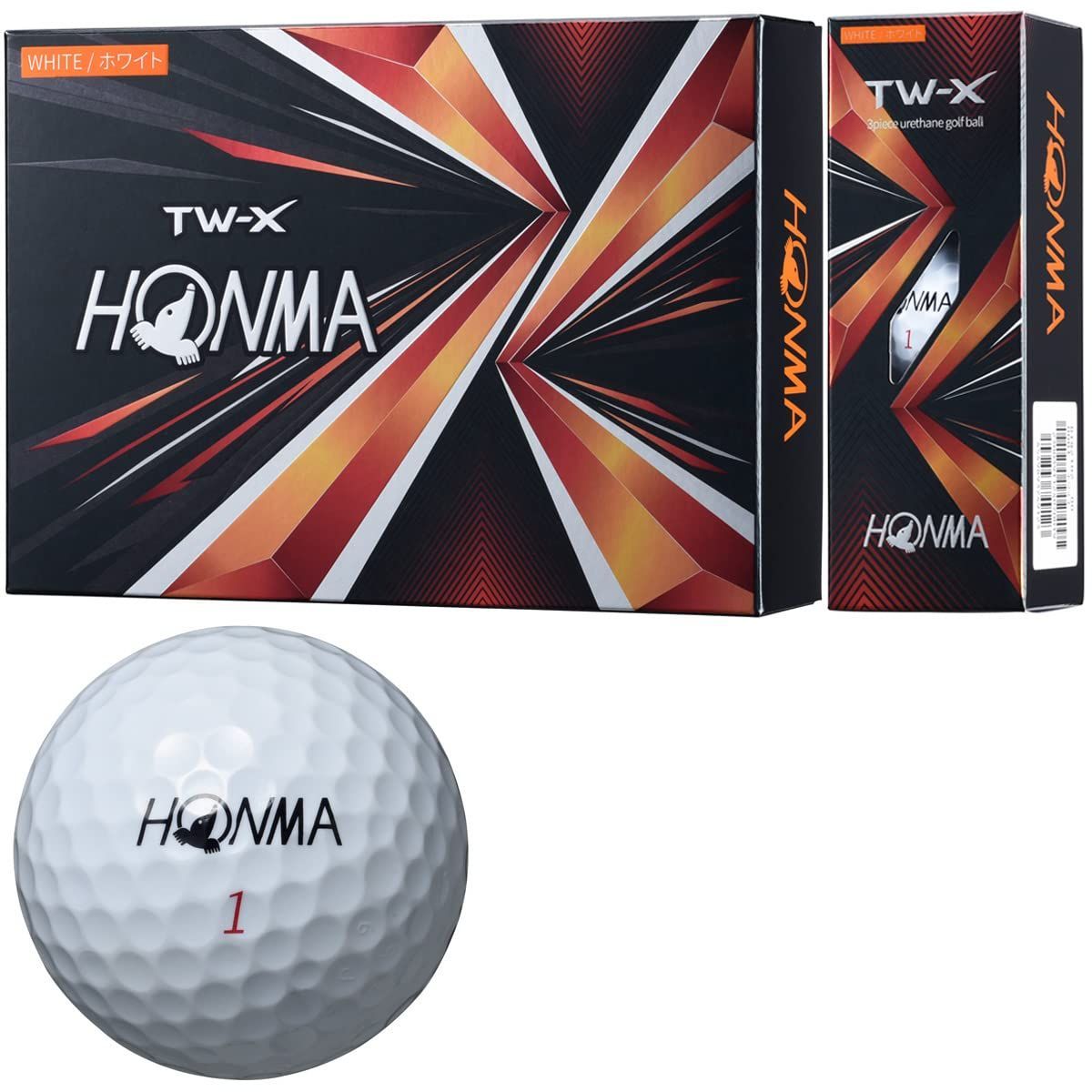 本間ゴルフ HONMA ボール TW-X ボール 202モデル 3ダースセット 3