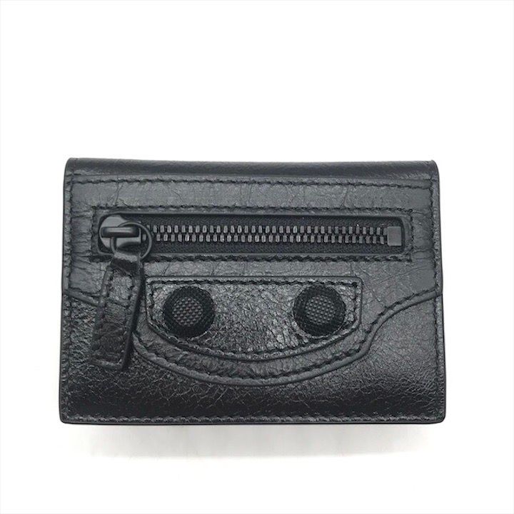 新品未使用】BALENCIAGA バレンシアガ ル シティ ミニ ウォレット 財布 