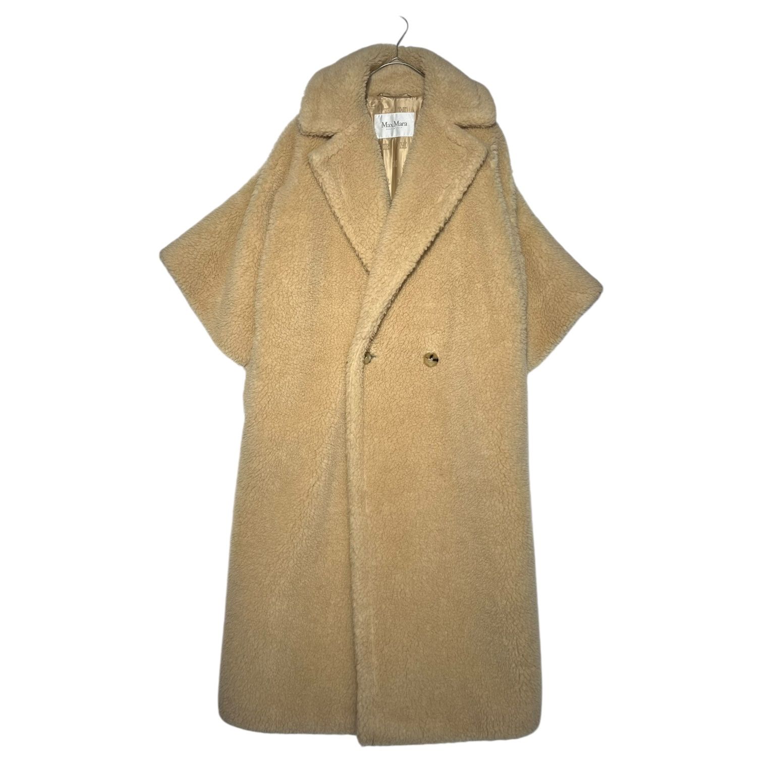 MAX MARA(マックスマーラ) キャメルxウールxシルク テディベア 