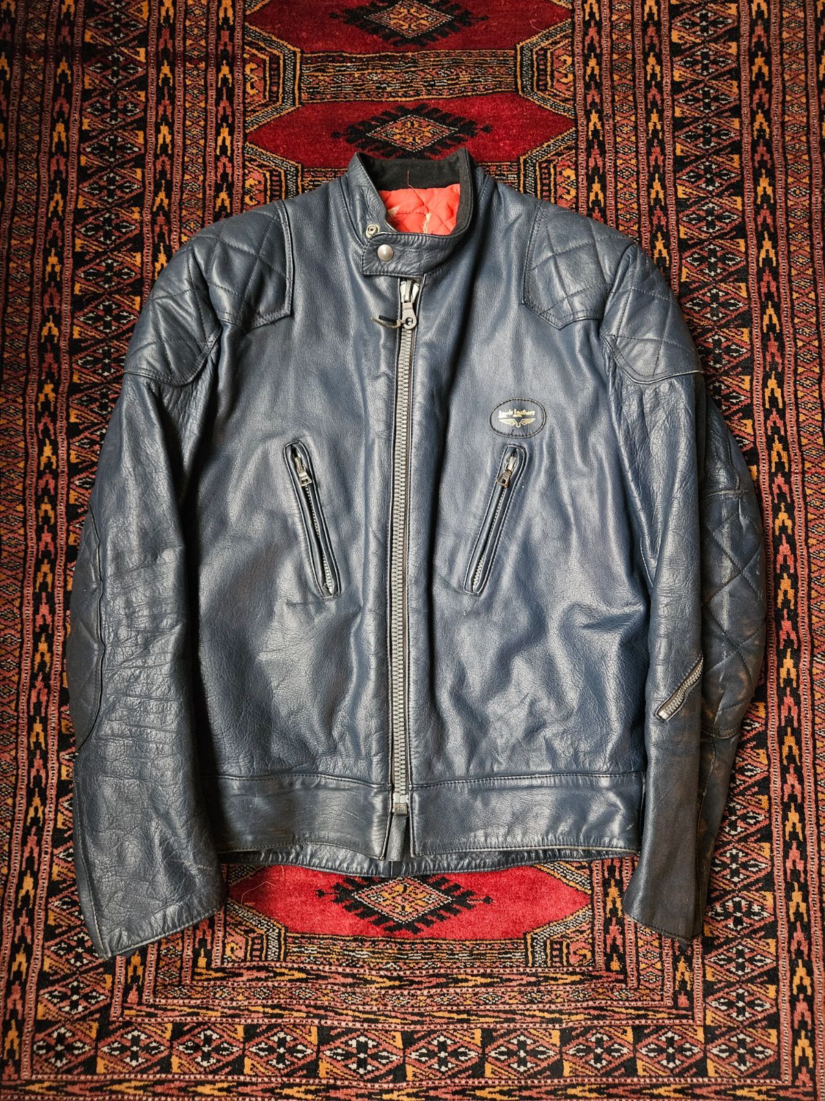 70s Lewis Leathers SUPER PHANTOM Motorcycle Jacket