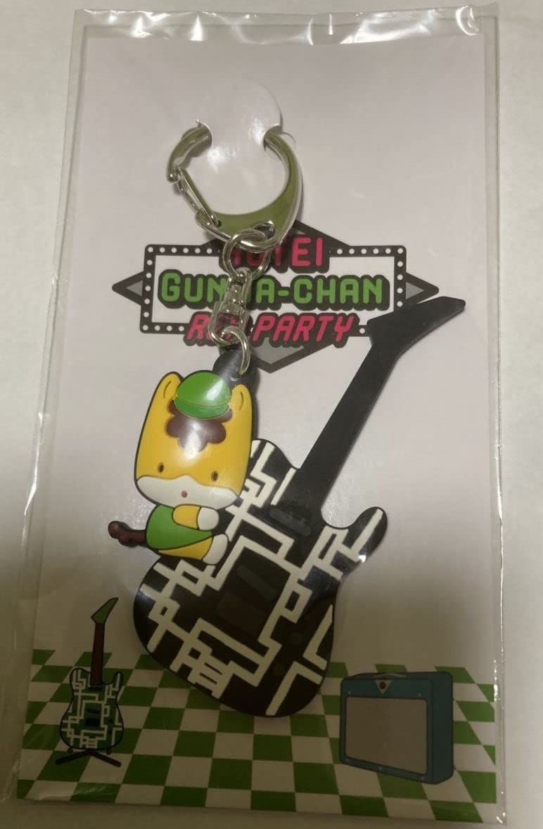 布袋寅泰 2021年 HOTEI×ぐんまちゃん ラバーキーホルダーA