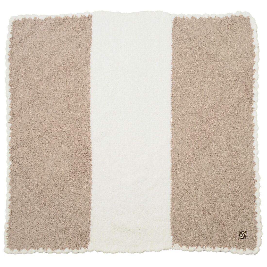 カシウェア kashwere ベビーブランケット テディ×クリーム BBCH-BCB01-232-30 ブランケット×キャップ 出産祝い ギフト