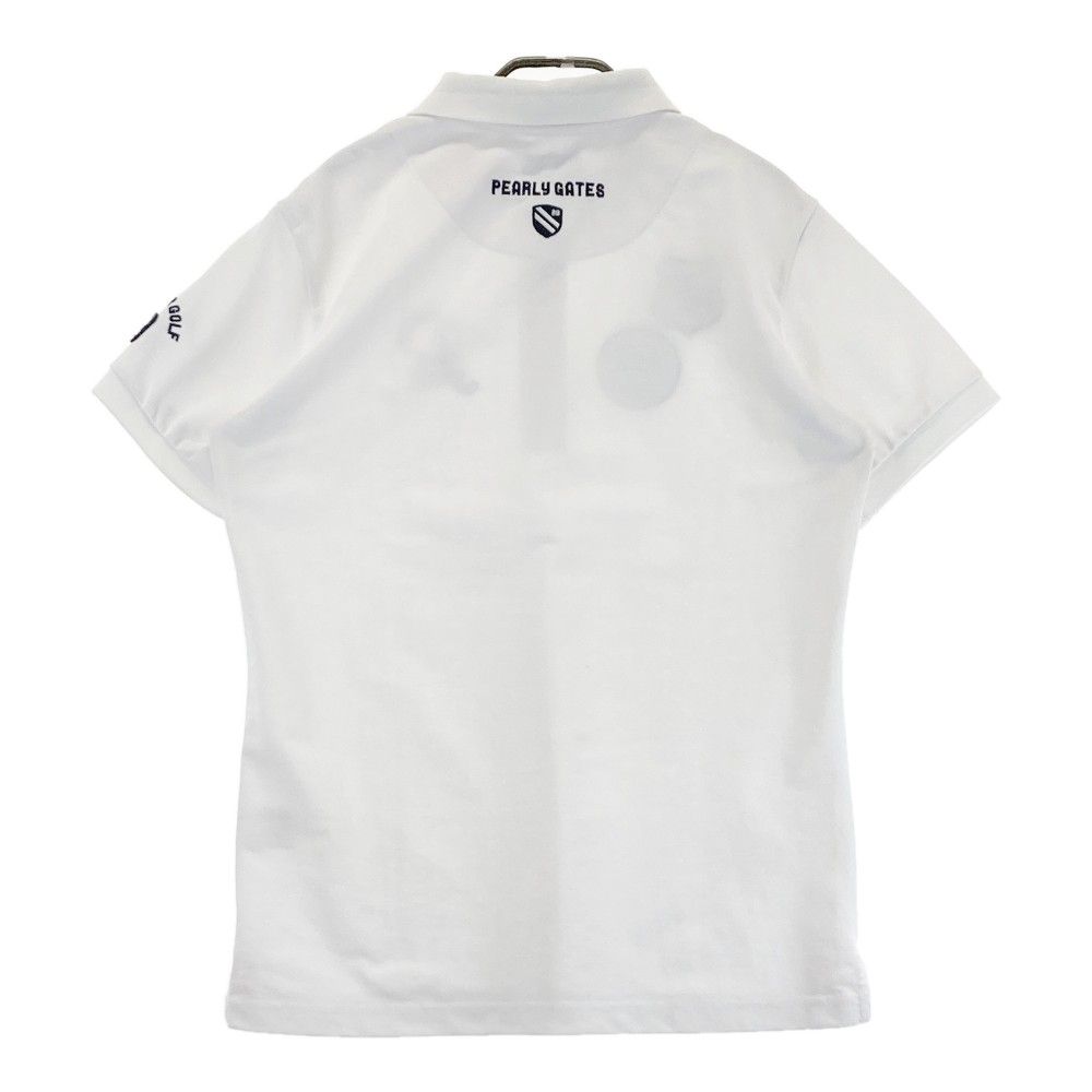 PEARLY GATES ポロシャツ サイズ4 ホワイト PEARLY GATES ポロシャツ サイズ5 ホワイト サイズ：5 PEARLY