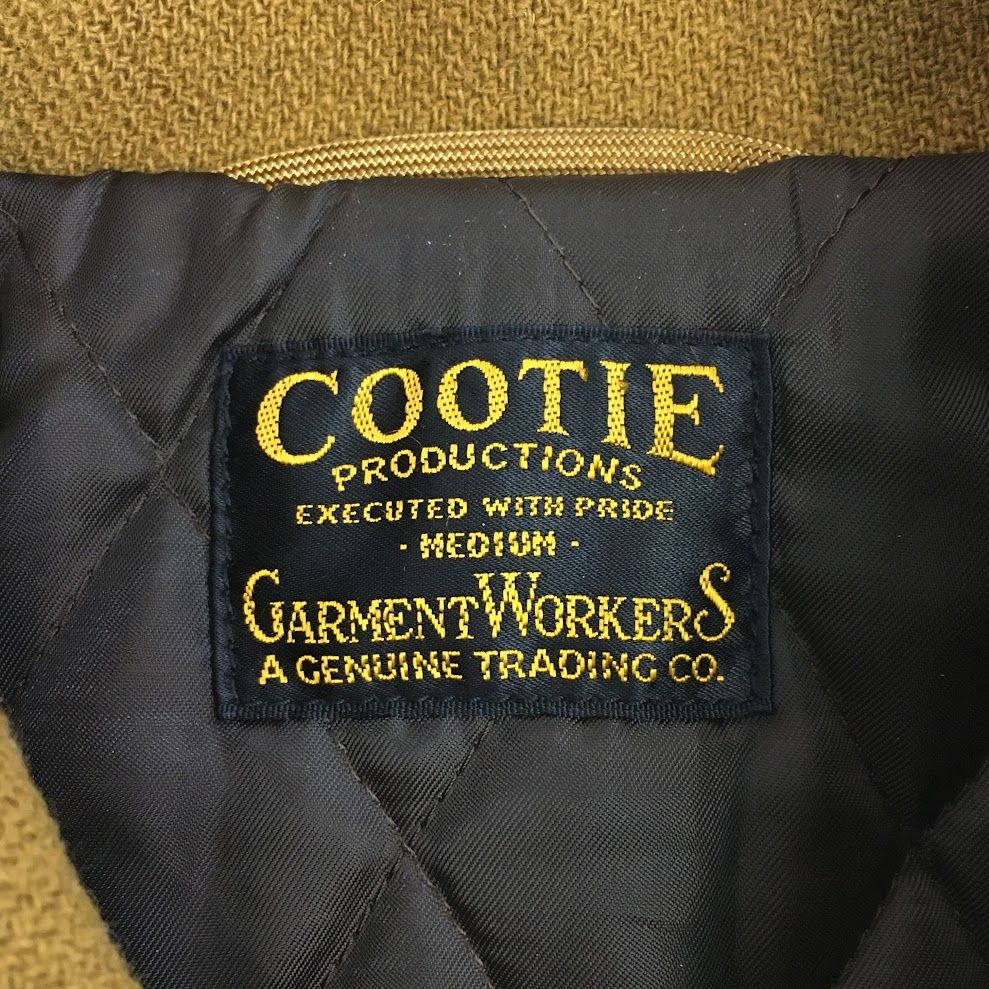 倉吉店】COOTIE | クーティー スタジャン 1st Place Jacket イエロー