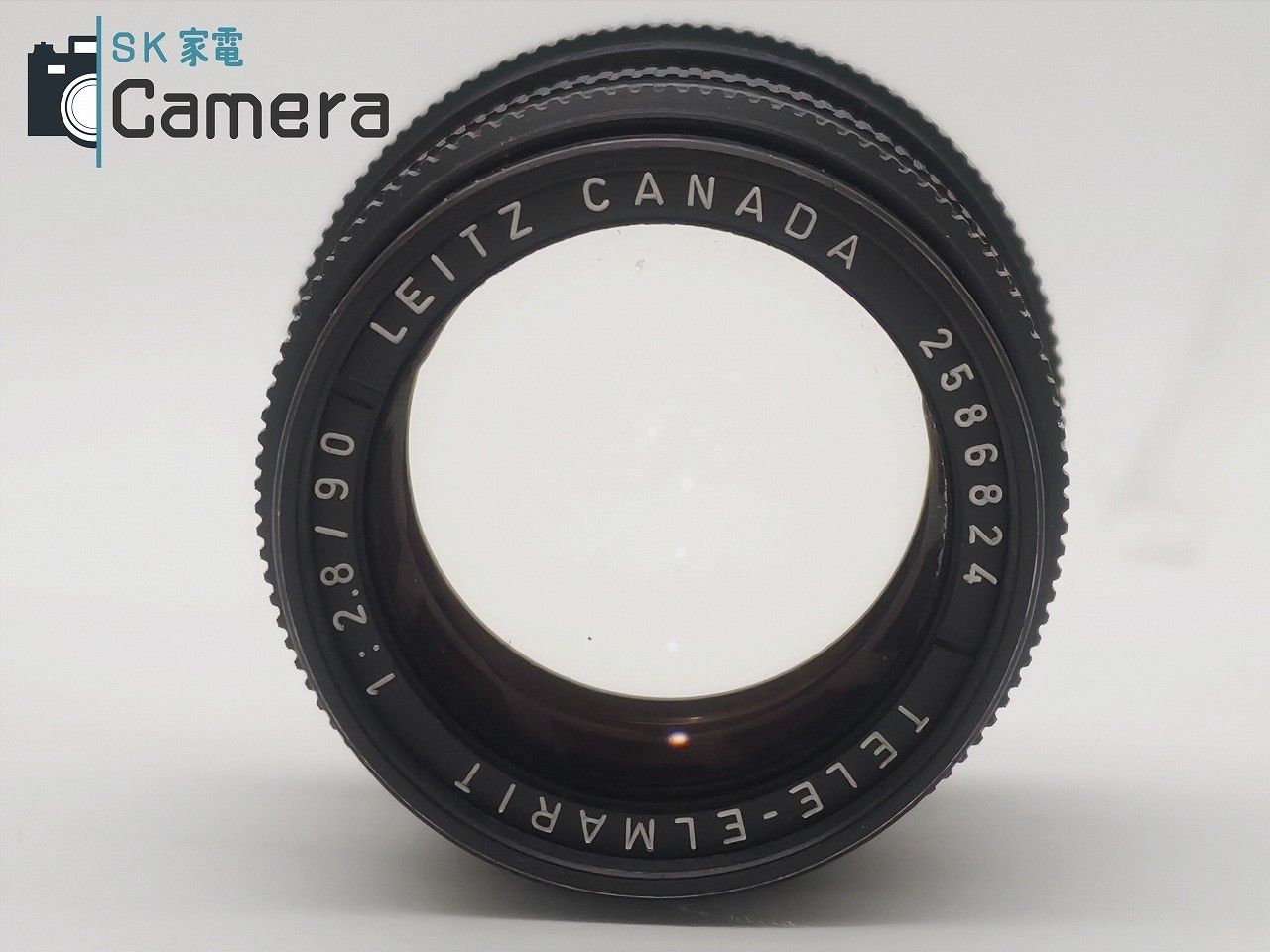 【中古】  LEITZ CANADA TELE-ELMARIT 90ｍｍ F2.8 Mマウント 2024年8月清掃 ライカ LEICA エルマリート