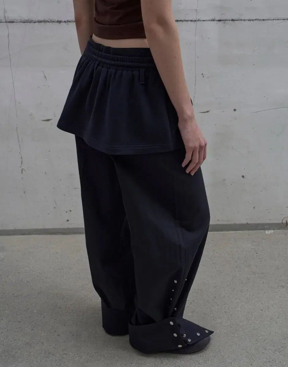 LCDC SIDE SNAP WIDE TROUSERS S