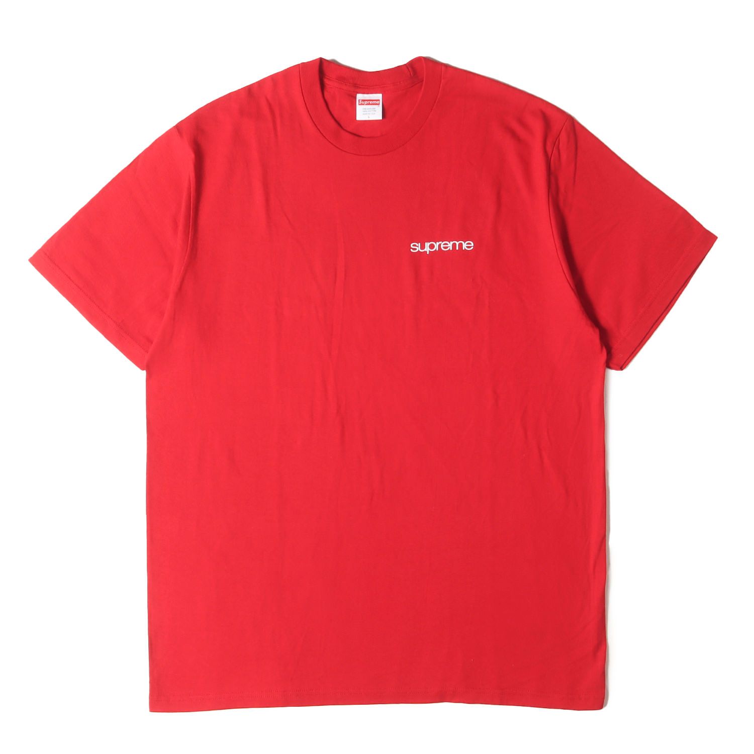 新品】Supreme シュプリーム Tシャツ レッド サイズ:L | 23AW