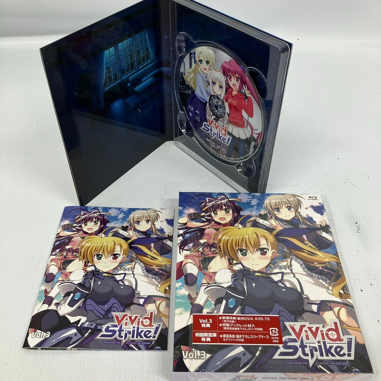 ViVid Strike! ブルーレイ 全 4巻 セット ゲーマーズ限定版収納BOX 付 