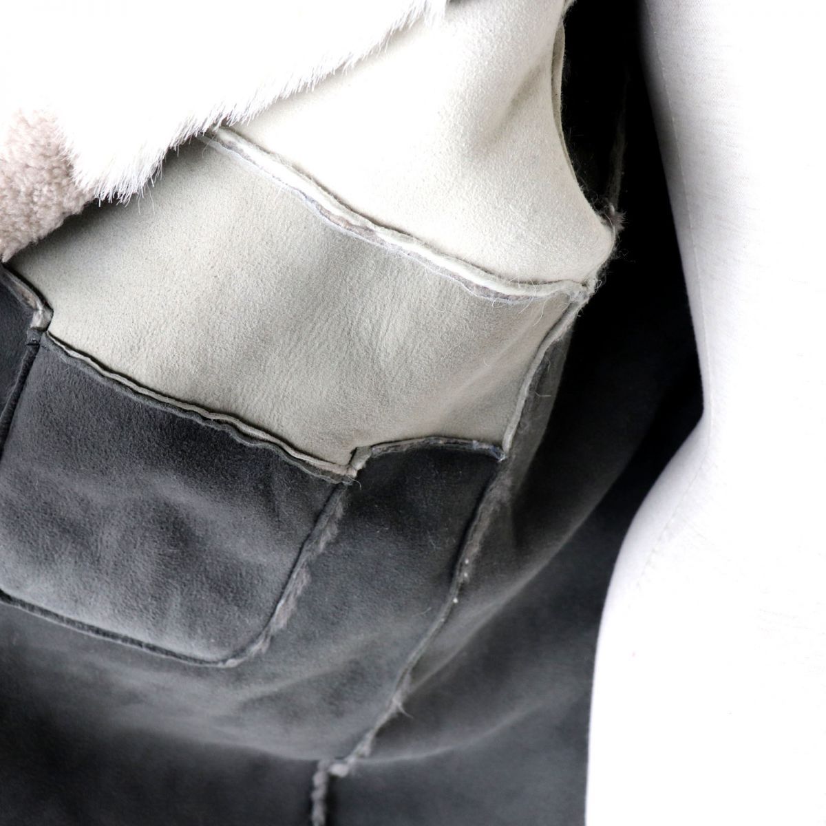 極美品◎イギリス製 Owen Barry オーエンバリー レディース 配色  