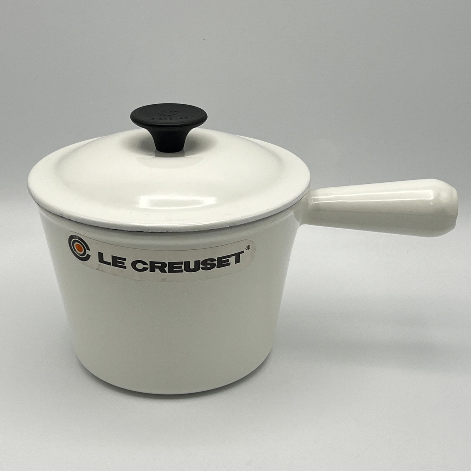 美品】ル・クルーゼ ウィンザーポット 16㎝ ホワイト ソースパン 