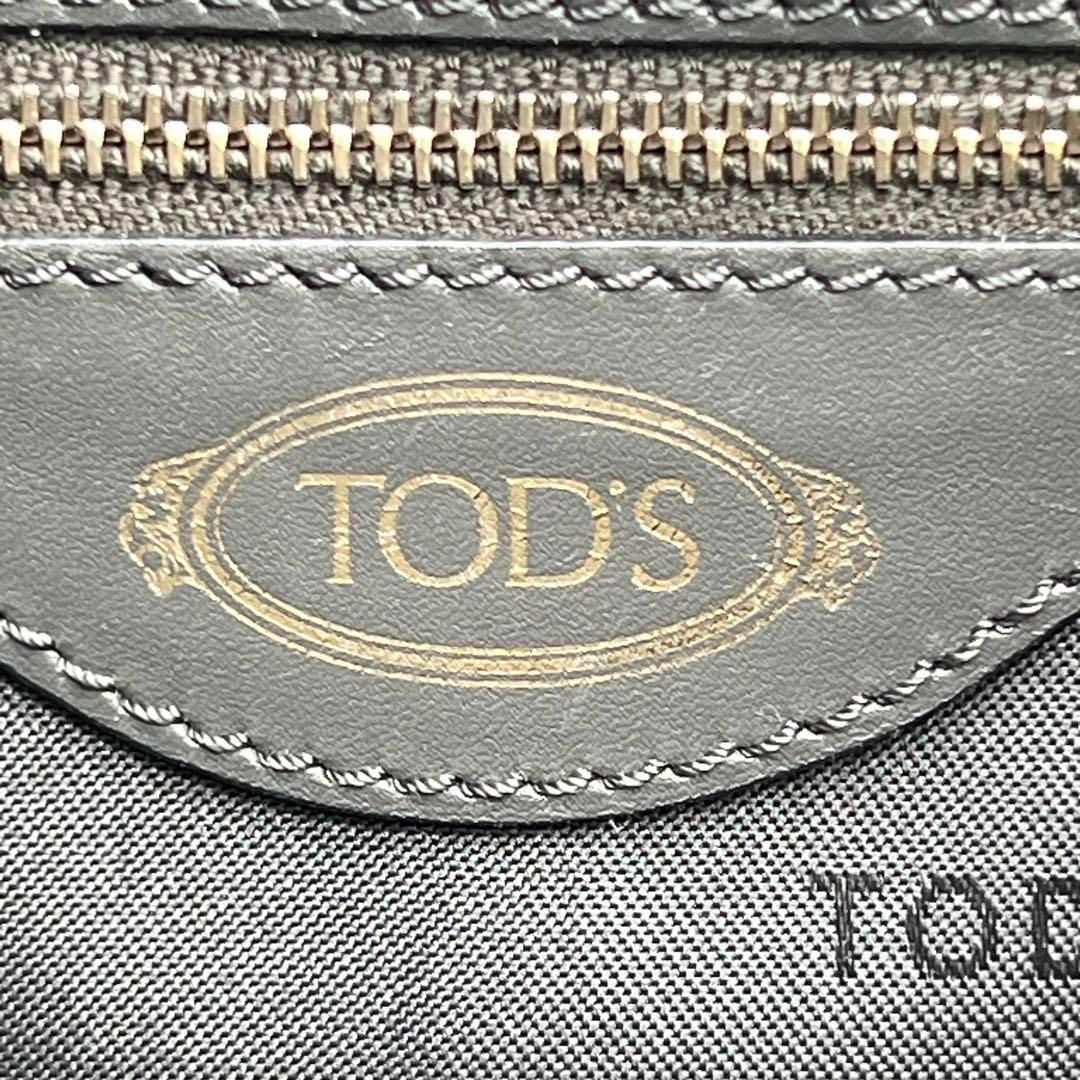【良品】トッズ ハンドバッグ 2way ショルダーバッグ ヴィンテージ グレー 良品】トッズ ハンドバッグ 2way ショルダーバッグ ヴィンテージ