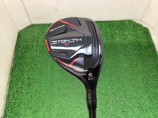 中古・TaylorMade STEALTH ユーティリティ6 フレックスR TaylorMade テーラーメイド 中古ユーティリティ STEALTH #6(28
