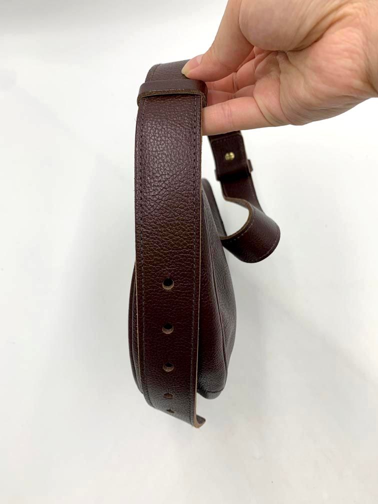 カルティエ マストライン ポーチ コインケース ワインレッド ボルドー  