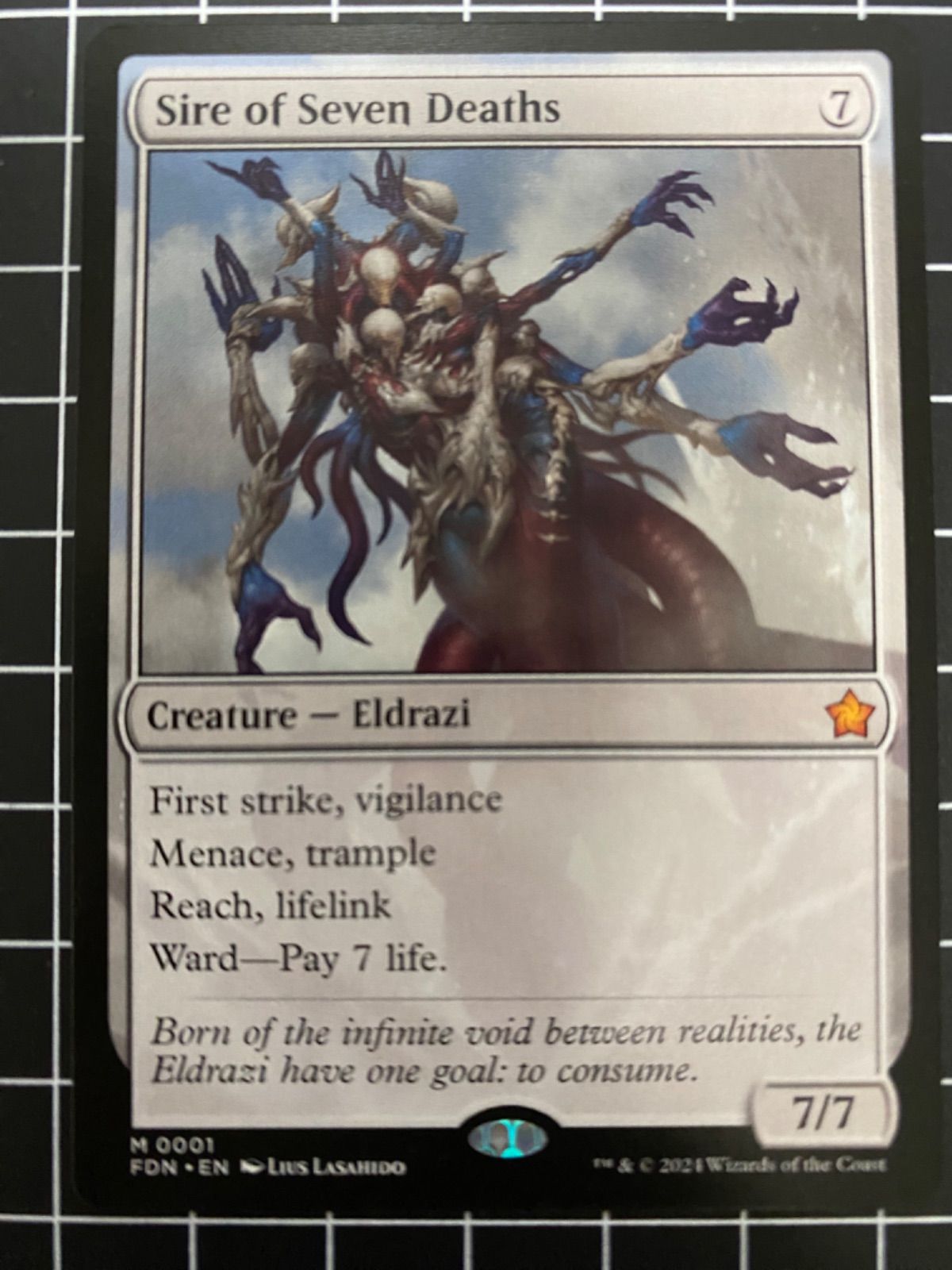 mtg七つの死の種父 MTG/ファウンデーションズ/七つの死の種父(日