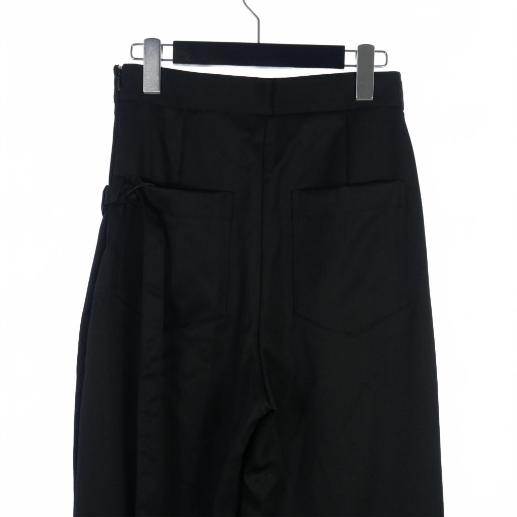 テーロプラン TELOPLAN Sarah Trousers スリット ラップ ワイドパンツ  
