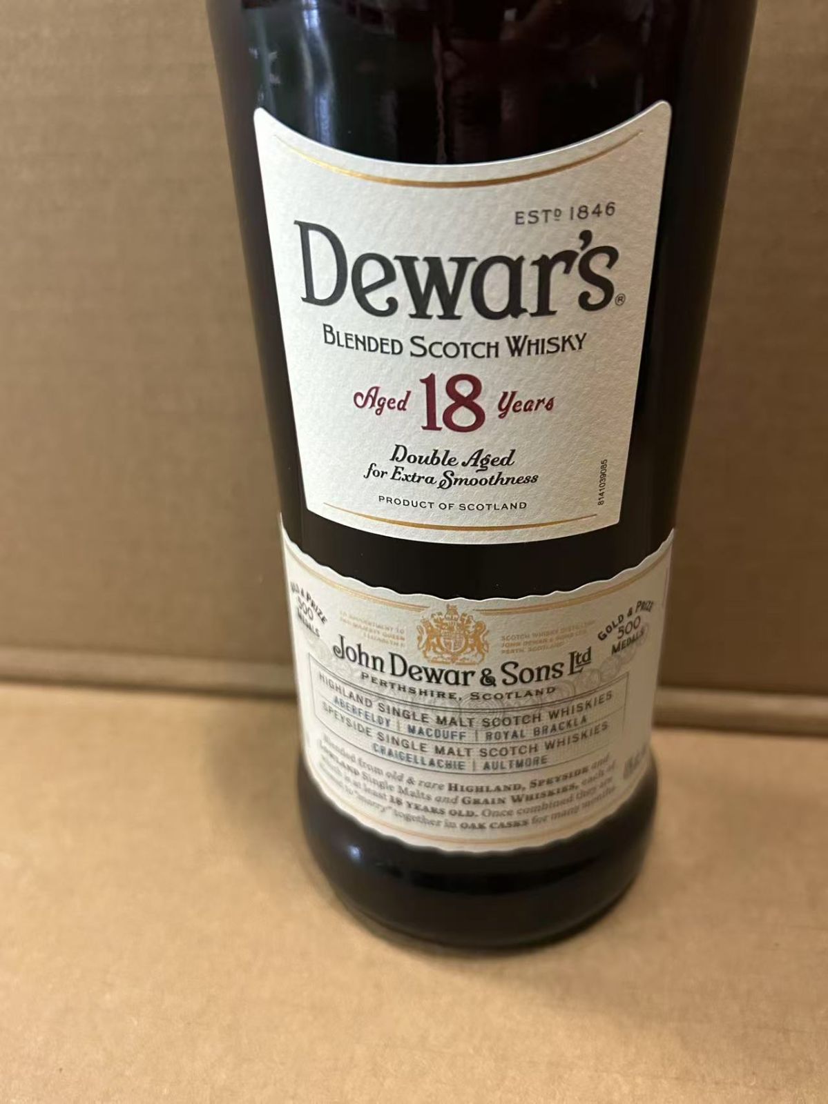 ○デュワーズ 18年 [ ブレンデッド スコッチウイスキー イギリス 750ml