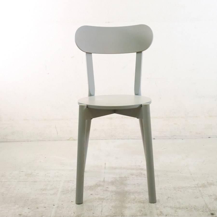 カリモク家具 KNS キャストールチェア グレー ナラ材 ダイニングチェア 279h15